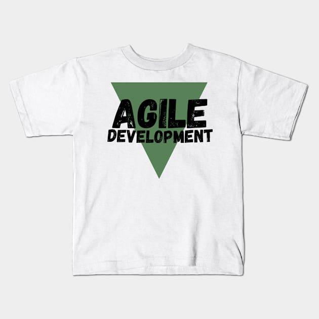 Agile Development Kids T-Shirt by Viz4Business